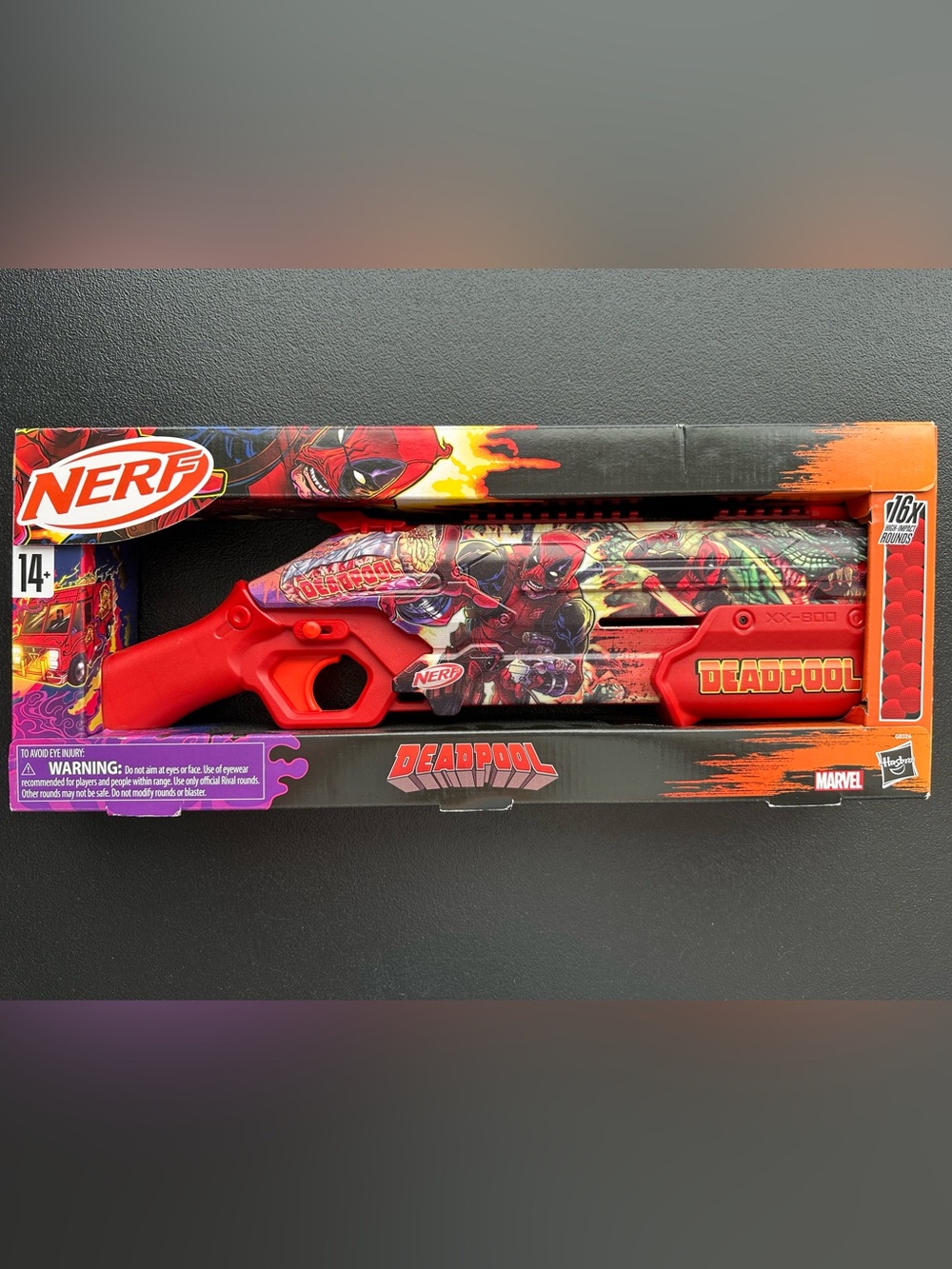 Nerf Multicolored Deadpool Blaster